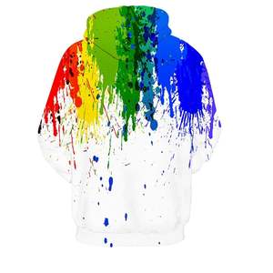 Sweat-shirts à capuche tendance, surdimensionnés, respirants et imperméables, 100% polyester, pour hommes et femmes, décontractés, hiver, service OEM - Product Image 6