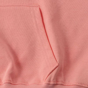 Mens <b>Pink</b> Pullover <b>Hoodie</b> Winter Fleece Sweatshirt Oversized Hooded Sweat Top Long Sleeve Casual Warm Sports Training Activewear - Product Image 4