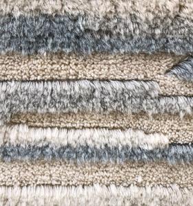 Prix du fabricant Tapis moderne de luxe en laine nouée à la main Design abstrait Fait à la main Style boho Maison Bureau Coupe Pile Réversible - Product Image 5