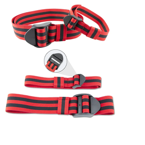 Bandes d'entraînement d'occlusion de restriction de débit sanguin de gymnastique Boucle de tissu de polyester pour la construction de fessiers et de hanches - Product Image 3