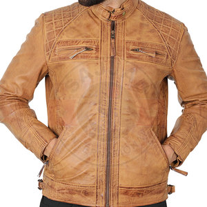 <b>Men</b> Fashion <b>Jackets</b> Wholesale Winter Leather <b>Jacket</b> Warm <b>Jacket</b> For <b>Men</b> - Product Image 2