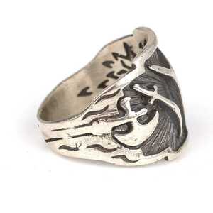 Bague pour homme en argent sterling 925, collection culturelle Kay Tribe, bijou de 7,78 g, 1,8 cm, pour usage quotidien - Product Image 4