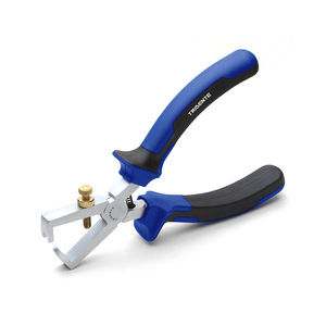 Pince à dénuder de type allemand de 6 "avec poignée moulée en plastique et ensemble d'outils de pinces - Product Image 2