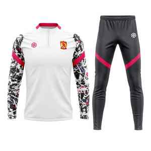 Vêtements de sport pour hommes et enfants, veste, sweat-shirt, tenue de sport pour la course à pied, jogging, sweat-shirt à demi-zip - Product Image 6