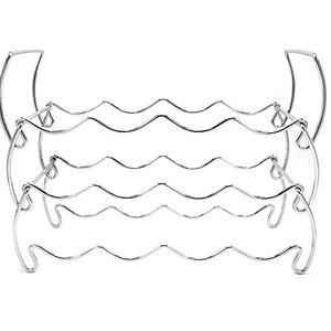 Porte-bouteille en métal de conception propre, accessoires de cuisine, porte-bouteille avec finition marron Antique, présentoir de boissons gazeuses pour hôtels - Product Image 2