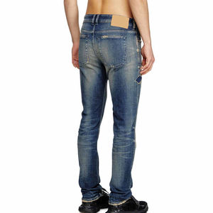 Venta caliente Tallas grandes Hombres Jeans Pantalones Azul Elástico Skinny Denim Pantalones Juniors Moda Ripped Jeans para hombres Precio razonable - Product Image 2