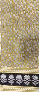 Jaipuri main bloc imprimé 100% coton écharpe traditionnelle artisanale écharpe Boho Chic léger fait à la main doux coton écharpe - Product Image 5