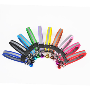 <span class=keywords><strong>Collar</strong></span> reflectante para gatos con campana, <span class=keywords><strong>collar</strong></span> elástico de seguridad ajustable para mascotas - Product Image 4