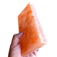 Briques de sel de l'Himalaya JOBAK de haute qualité 2x10x20cm, écologiques, sculptées à la main, taille personnalisée, carreaux de construction certifiés ISO