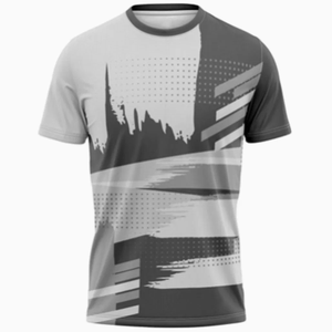 T-shirt blanc tricoté en polyester 100% personnalisé en gros High Street Style Front Graphic Sublimation Design Respirant Écologique - Product Image 3