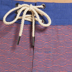 Shorts de bain pour hommes, imprimé vague océanique poussiéreuse, protection solaire UPF 50+, séchage rapide, respirant, coupe-vent, écologique, imperméable - Product Image 5