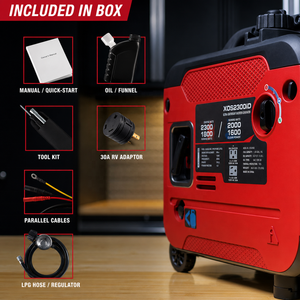 Générateur Inverter Portable 2300W à Essence Refroidi par Air 4 Temps Ultra Léger avec Roues Démarrage Automatique Démarrage à Distance pour Usage Extérieur et Secours - Product Image 5