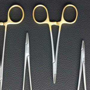 Juego de portaagujas Instrumentos quirúrgicos de acero inoxidable alemán Premium de varios tipos - Product Image 2