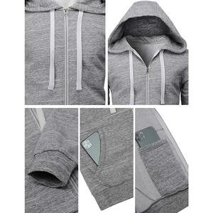 Nouveaux sweats à capuche zippés de haute qualité pour hommes et vêtements décontractés maintenant à un nouveau prix raisonnable Créez votre propre design d'hiver - Product Image 5