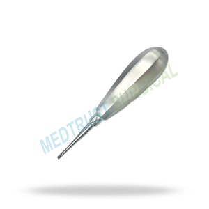 Elevador Dental Pequeño Backbend, Elevador Quirúrgico de Acero Inoxidable para Extracción Dental y Elevación de Raíces - Product Image 3