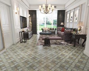 Pegatinas Autoadhesivas de PVC Modernas de Lujo con Diseño de Espiga para Paredes y Pisos, Fáciles de Instalar para Decoración de Interiores - Product Image 4