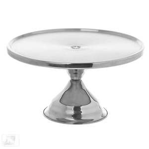 Soporte de exhibición de pastel redondo de acero inoxidable para panadería profesional, catering y Decoración de mesa de eventos para suministro al por mayor a granel - Product Image 2