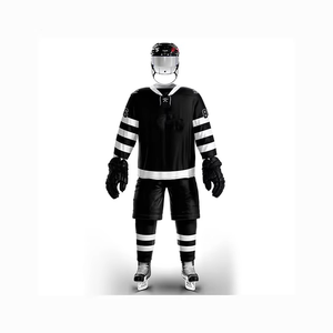 Uniforme de hockey sur glace de l'équipe de vêtements de sport personnalisés, respirants et à séchage rapide, en matériau durable, confortable - Product Image 3