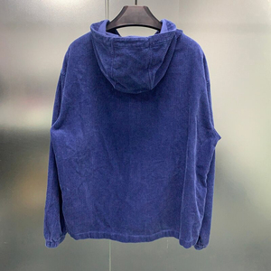 เสื้อฮู้ดซิปแบบย้อมสีพิเศษ กันลมสำหรับฤดูหนาว เป็นมิตรกับสิ่งแวดล้อม ผลิตจากผ้าฝ้ายฟลีซ 100% - Product Image 5