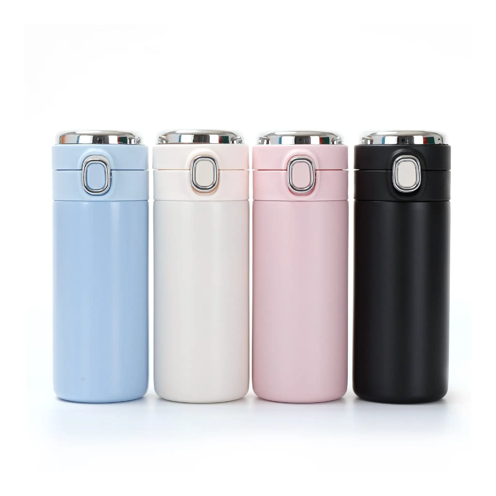 Custom Vacuum Insulated Thermal Flask Drink Bottle Intelligent Thermos Smart Temperature Display Stainless Steel Water Bottle