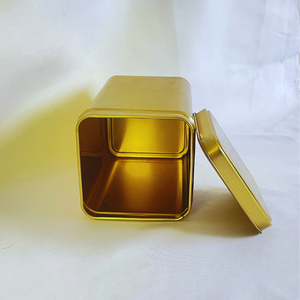 Lata de metal personalizable OEM, caja de regalo vacía de grado alimenticio para caramelos, goma de mascar, almacenamiento de chocolate y azúcar, característica reciclable - Product Image 2