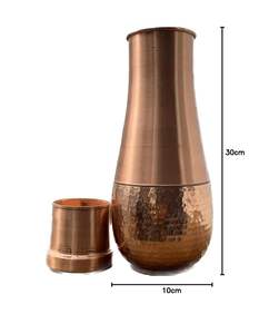 Botellas seguras de cobre personalizadas sostenibles modernas para agua hirviendo Precio al por mayor - Product Image 2