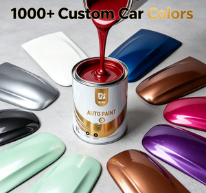 Pintura Base Metálica Perlada para Automóviles, Buena Estabilidad del Color, Revestimiento Líquido Acrílico, Pintura Base Automotriz para Pulverización de Automóviles - Product Image 4