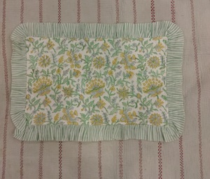 Napperon de table à manger matelassé en coton imprimé marbre Tie Dye coloré pour mariage, célébration de fête à la maison, napperons de table - Product Image 3