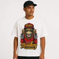 Camiseta Unisex Extra Grande de Primera Calidad, 100% Algodón Tejido, 300 GSM |   Camiseta de Manga Corta Transpirable, Ecológica, Resistente a las Bolitas y de Peso Pesado