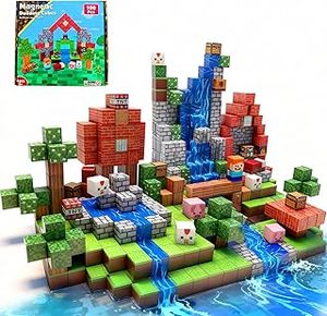Blocchi Magnetici Pixel per Costruzioni Creative, Durevoli, per Sandbox, Sala Giochi, Educativi - Product Image 4