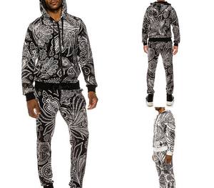 ชุดวอร์มผู้ชายแบบระเหิดแขนยาว - Product Image 4