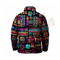 Veste matelassée de haute qualité, personnalisable, imprimée numériquement, respirante, avec fermeture éclair, anti-UV, imperméable, grande taille, tous les designs personnalisés, polyester