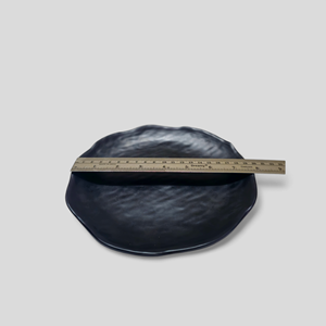 Vajilla redonda de melamina para restaurante, diferentes tamaños de platos de Melamina negra, platos de restaurante baratos a la venta, 8 pulgadas - Product Image 3