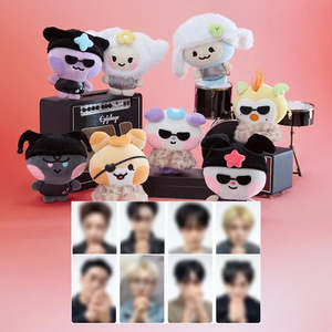ATEEZ - MIGHTEEZ ตุ๊กตาพวงกุญแจร็อคเดอะสเตจ ของแท้ พร้อมการ์ดรูปภาพ - Product Image 1