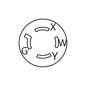 NEMA L14-20 électrique connecteur De Verrouillage Connecteur pour Industrielle - Product Image 6