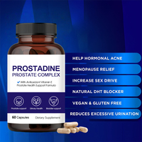 Complément alimentaire à base de plantes pour la santé de la prostate, à base de palmier nain, pour adultes, marque privée, 60 capsules