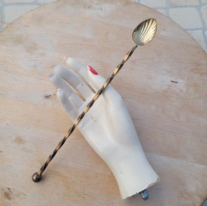 Cucharilla con gancho para ixing, accesorio con forma de gota de oreja, apanese, tyle, ixing - Product Image 3