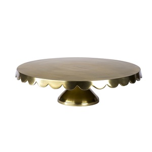 Vajilla de forma cuadrada de aluminio para fiestas, soporte para pasteles, soporte para frutas, servidor de decoración de pasteles de alta calidad, herramientas de aluminio duraderas para pasteles - Product Image 3