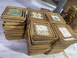 Luxury Customized Mother of Pearl Inlay Tray for Breakfast Coffee Table Vanity Decor Ms.May - Product Image 3