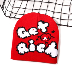 2025 Meilleure vente 100% acrylique tissé chapeau d'hiver Logo personnalisé Style indien fait à la main bonnet - Product Image 3