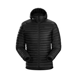 Veste matelassée en toile à capuche, design bulle, haute qualité pour homme, pour temps froid et hiver - Product Image 5