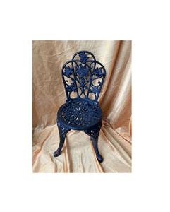 Silla de jardín moderna de hierro fundido para exteriores con diseños de desplazamiento artísticos clásicos, aspecto Premium para jardines temáticos del Viejo Mundo - Product Image 2