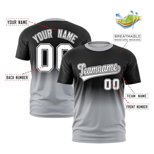 Camiseta de béisbol de material de poliéster de alta calidad de nuevo diseño, precio al por mayor, uniformes de béisbol para hombres - Product Image 3