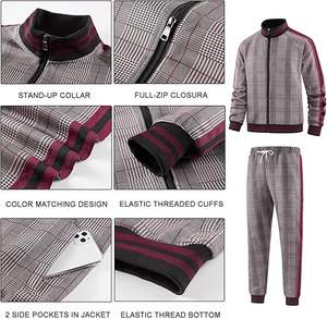 Pantalon de survêtement et sweat à capuche pour hommes, imprimé lavage à l'acide lourd personnalisé 100% coton - Product Image 6