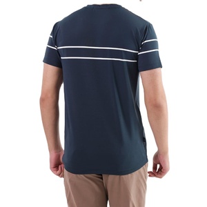 เสื้อยืดคุณภาพสูง OEM แบบสั่งทำพิเศษ เนื้อผ้าหนา ไม่เป็นขุย ทรงปกติ แฟชั่นสำหรับฤดูร้อน ดีไซน์ลำลอง ระบายอากาศได้ดี เสื้อยืดเรียบง่าย - Product Image 5