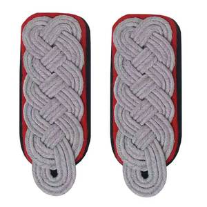 OEM Fábrica Hecha a mano Marina Plata Charretera Oficial Uniforme Hombro Tablero Mejor Venta Guardia Uniforme Accesorios - Product Image 3