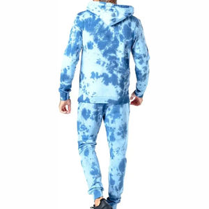 Survêtement Homme Haute Qualité Tie Dye Logo Personnalisé Conçu à Capuche Hiver Adulte Vente à Chaud Respirant et Bon Marché - Product Image 2