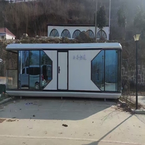 Maison capsule spatiale préfabriquée de luxe Dayang, 2 chambres, 1 salle de bain, assemblage rapide, maison modulaire pour vacances <span class=keywords><strong>en</strong></span> famille, séjour <span class=keywords><strong>en</strong></span> location - Product Image 1