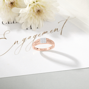Anillo de Compromiso con Diamantes para Hombre - Bound by Promise - Product Image 1