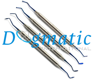 Juego de 4 Espátulas Dentales Manuales de Acero Inoxidable Heidman, Instrumentos de Composite para Obturaciones Dentales y Aplicador para Limpieza y Obturación Dental - Product Image 4